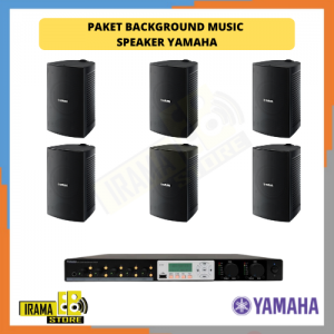 Paket Background Music Indoor Speaker Yamaha - 6 Speaker
